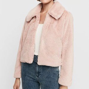 🆕 Express Supersoft Faux Fur Jacket NWT